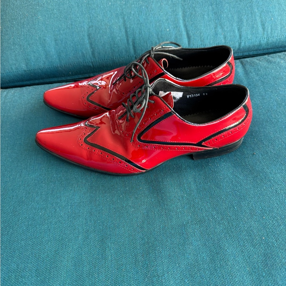 Red Men's Dress Shoes